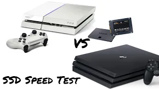 PS4 Pro vs PS4 SSD Load Time Comparison