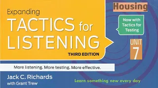 Tactics for Listening Third Edition Expanding Unit 7 Housing