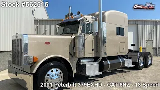 2001 PETERBILT 379EXHD - 562515 - $74,999