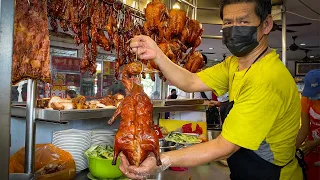 Drool Worthy Malaysian Food - Roasted Chicken & Duck Rice | Soon Sing Chicken Rice @ Puchong