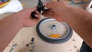 How To Convert a Coaster Brake to a Freecoaster on a kids bike