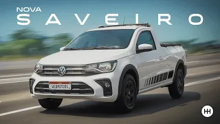 Nova Volkswagen Saveiro Trendline 2024 - Com melhor custo x benefício, supera a Fiat Strada Freedom?