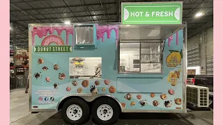 DONUT STREET | 8x14 Donut Trailer | Concession Nation