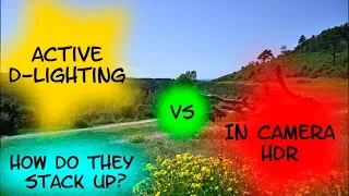 Active D-Lighting vs In Camera HDR - how do they stack up for nikon dslrs and mirrorless cameras?
