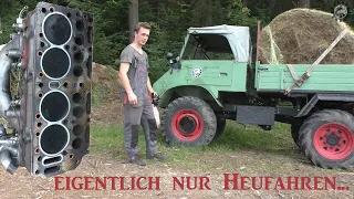 Unimog Fail beim Heufahren | Zylinderkopfdichtung mitten im Wald tauschen