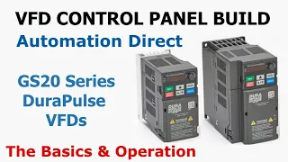 Automation Direct GS20 Series VFD Control Panel