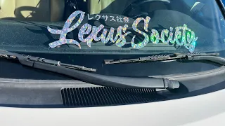 Listen to that Lexus! Photoshoot/sound clip compilation.