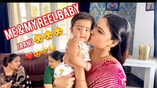 | ME & MY REEL BABY | PRIYAMANA THOZHI SERIAL | JAANU kUTTI AND PAVITHRA MOMMY ❤️❤️😍😍🥰🥰👶👶👶