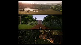 Accurate Jurassic Park: Isla Nublar recreation - Jurassic World Evolution