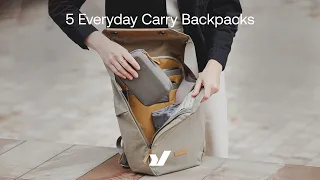 5 Fantastic Everyday Carry Backpacks - EVERGOODS, Peak Design, Bellroy, Aer, Black Ember & More