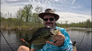 Epic Kayak Fishing Adventure: Catching Bluegill and Crappie with Multiple Camera Angles