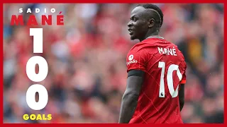 Sadio Mane's 100 Liverpool goals | Arsenal celebration, Everton late winner & Munich stunner