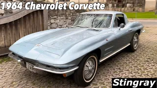 1964 Chevrolet Corvette Stingray with 327 V8 Three Speed - Test Drive and WalkAround!