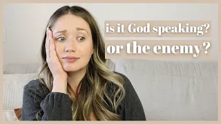 How To Know If It’s *ACTUALLY* God Speaking To You