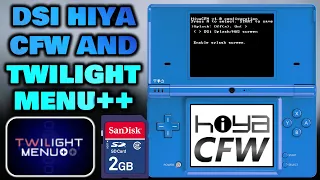 DSi - Installing HiyaCFW & TWiLight Menu++ (Full Guide)