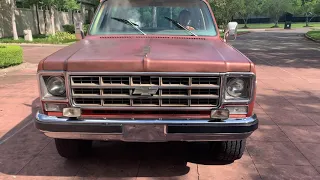 1977 K5 Blazer Cheyenne Walkaround