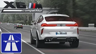 Assetto Corsa - BMW X6 M Competition (F96) by MNBA - Autobahn Test
