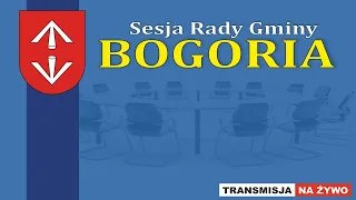 XXIX Sesja Rady Gminy Bogoria VIII kadencji 2018-2023