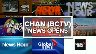 CHAN-DT (BCTV, Global BC) News Opens [UPDATED November 2022]