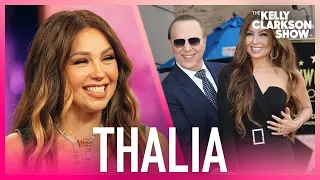 Thalia Admits She Didn't Know English On Blind Date With Future Husband Tommy Mottola