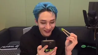 Chan being a trilingual king during his mukbang 丨ep.152 pt.2