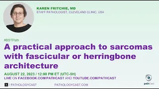 #BSTPATH  Practical Approach  to Sarcomas with Fascicular or Herringbone Architecture