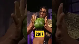 "The Great Khali's Incredible Feat: Crushing Two Melons Barehanded at WWE Unforgiven 2007