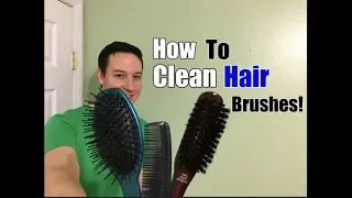 How To Clean Hair Brushes in 3 Easy Steps!