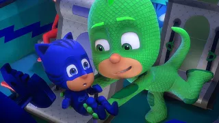 PJ Masks em Português | O MENINO GATO E O ENCOLHEDOR | Desenhos Animados