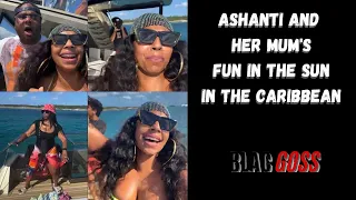 Ashanti and co have fun in the sun