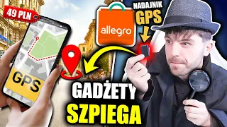 Testuje GADŻETY DO SZPIEGOWANIA z Allegro!  *śledzenie GPS*