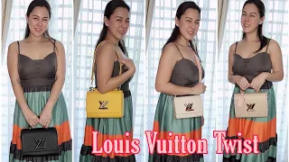 Louis Vuitton Twist PM vs MM (I love twist bag) #LVTWIST #louisvuitton #twist #bags #chooseone #