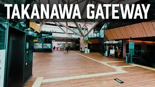 Tokyo Takanawa Gateway Station Tour (4K HDR)