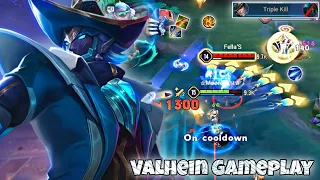 Valhein Dragon Lane Pro Gameplay | A.D Build Is Incredible | Arena of Valor Liên Quân mobile CoT