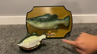 New Big mouth billy bass duo with the recordable mini billy bass