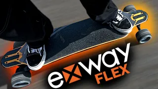 Electric Skate EXWAY Flex Riot with IWONDER Hydro wheels