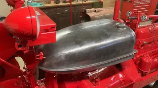 Farmall "Preparation H" Episode #26: Fuel Tank Dent Removal from the Inside Out!