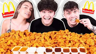 EXTREME 1000 NUGGET CHALLENGE w/ Sommer Ray & FaZe Kay
