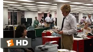 All the President's Men (2/9) Movie CLIP - You're Both on the Story (1976) HD