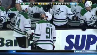 Tyler Seguin Hat Trick Goal vs Boston