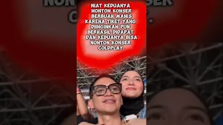 Citra kirana dan rezki akhirnya bisa nonton coldplay#tranding #artis #citrakirana