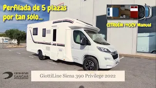 2022 GiottiLine Siena 390 Privilege - PERFILADA PARA 5 PERSONAS !!! - CARAVANAS SANGAR