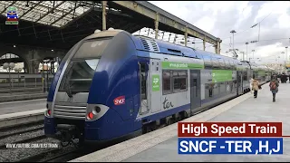 High Speed Train SNCF - H: TER REGIO 2N and Intercity Train