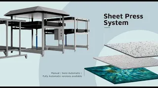 1.5 Meter Sheetpress Machine to recycle plastic waste.