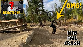 Fails Are Back! | Best MTB Crashes Of 2024 #3 ( FACECAM REACTION )