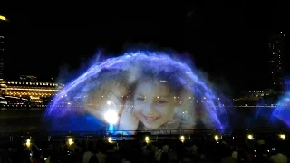 Wonder Full Light & Water Show - Marina Bay Sands, Singapore (From Event Plaza)