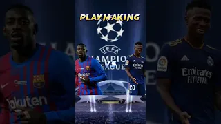 Ousmane Dembélé Vs Vinicius Jr | 🔵🔴 WHO IS BETTER? ⚪|