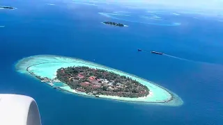 Takeoff from Maldives Airport 28.08.2023