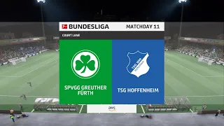 FIFA 22 | SPVGG Greuther Fürth vs TSG Hoffenheim - Bundesliga | Gameplay