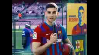 FERRAN TORRES' FIRST TOUCHES AS A BARÇA PLAYER IN HIS OFFICIAL PRESENTATION 1_7780